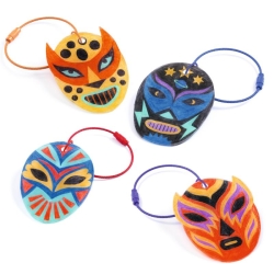 Artistic plastic - Porte-clefs catcheurs