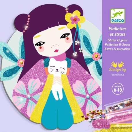 Paillettes et strass - Onnanoko
