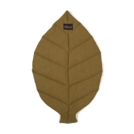 Matelas feuille coton kaki