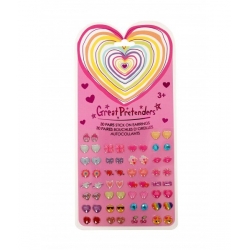Boucles d'oreilles stickers - Coeurs