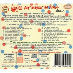 CD - Liedjes voor moeder en kind volume 1