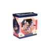 Kapla - Baril 120 pcs rouge, rose, bleu foncé
