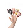 Marionnettes à doigts - Les 3 petits cochons