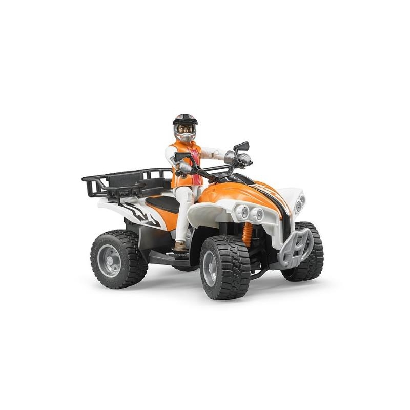 Quad avec conducteur