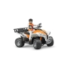 Quad avec conducteur
