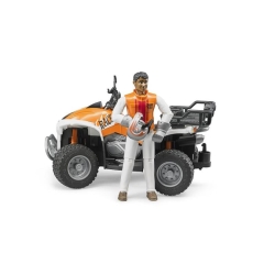 Quad avec conducteur