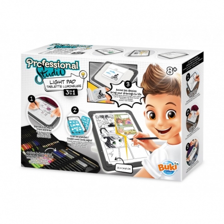 Professional studio - Tablette à dessin lumineuse 3 en 1