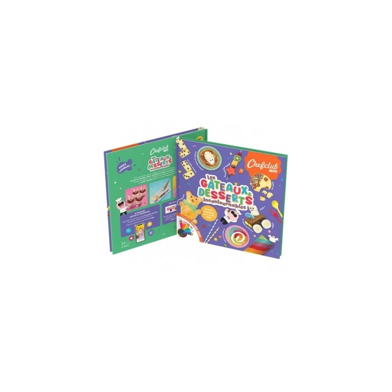 Chef club - Livre Les gâteaux et desserts incontournables