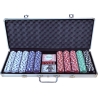 Valise de Poker 500 jetons