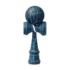 Kendama marbré bleu