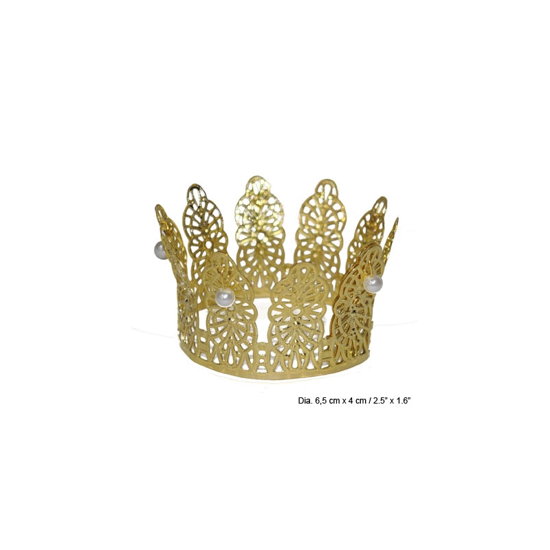 Petite couronne dorée