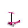 Trottinette Micro 3 en 1 deluxe magic led - Pink