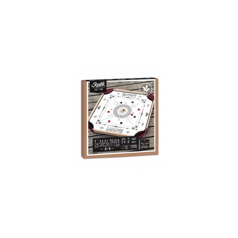 Carrom et pichenottes 2en1