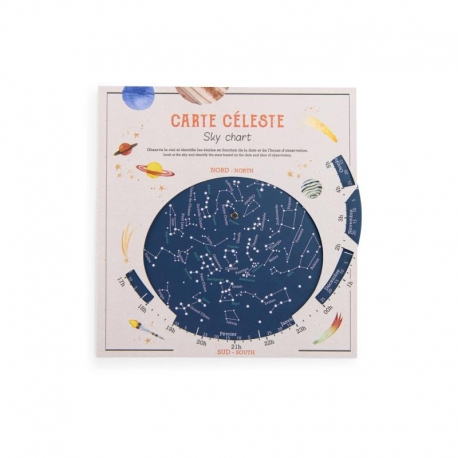 Le jardin du moulin - Carte céleste