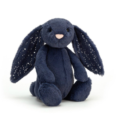 Bashful - Lapin étoiles bleu 18 cm