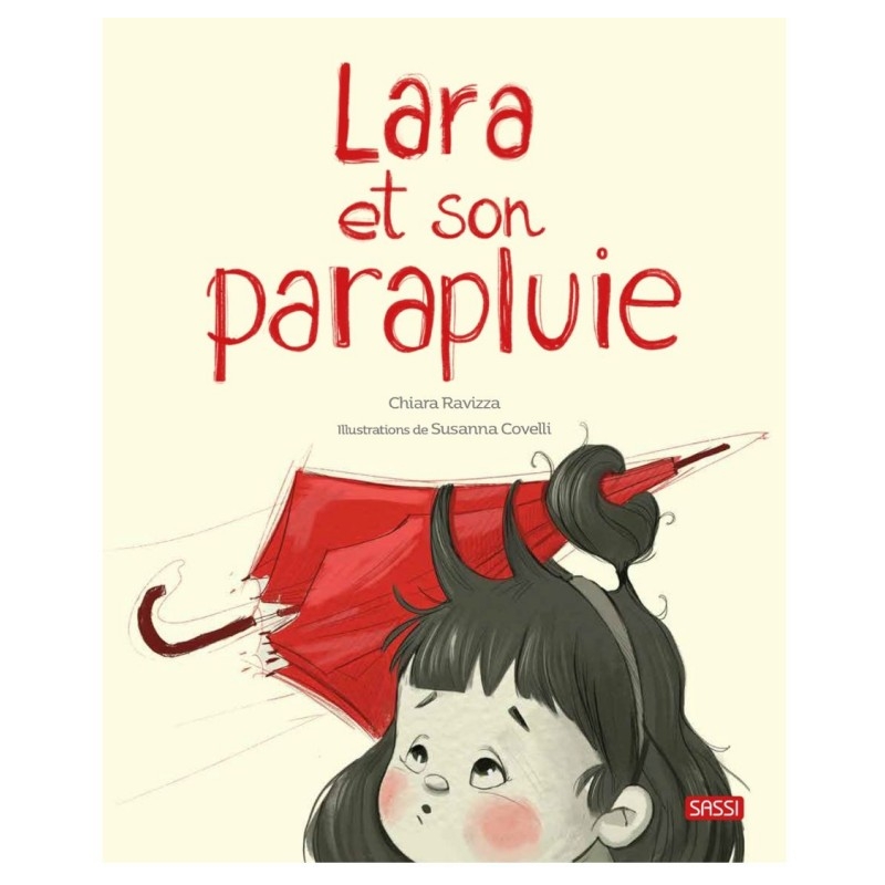 Lara et son parapluie