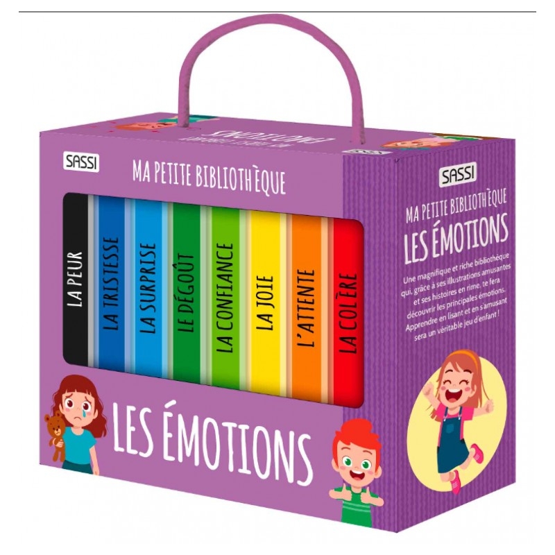 Ma petite bibliothèque - Les émotions