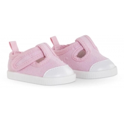 Vêtement baskets roses bébé 36 cm