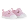 Vêtement baskets roses bébé 36 cm