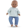 Vêtement pantalon + marinière bébé 36 cm