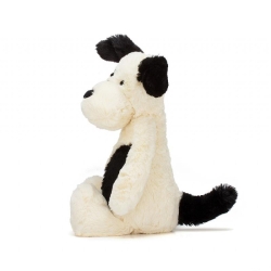Bashful - Chien blanc et noir 31 cm