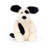 Bashful - Chien blanc et noir 31 cm