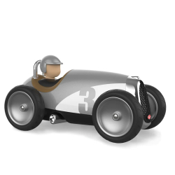 Racing car grise