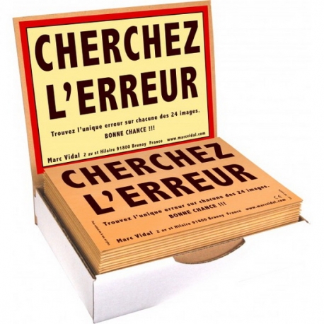 Chercher l'erreur