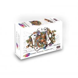 Puzzle en bois Rainbow - Chat Pirate