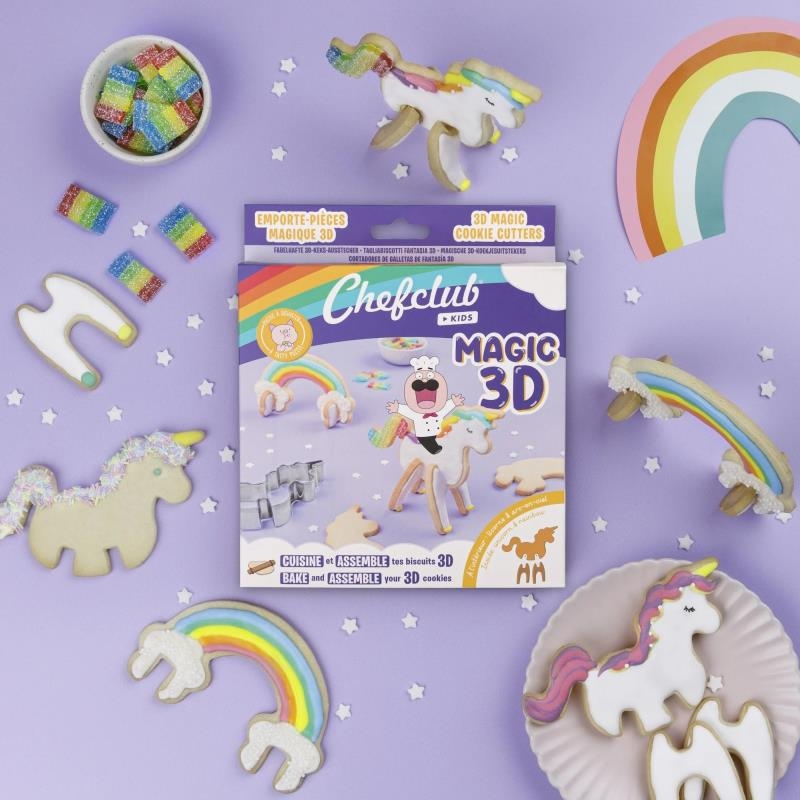 Chef club - Emporte-pièces Magic 3D