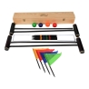 Jeu de croquet dans coffret en bois