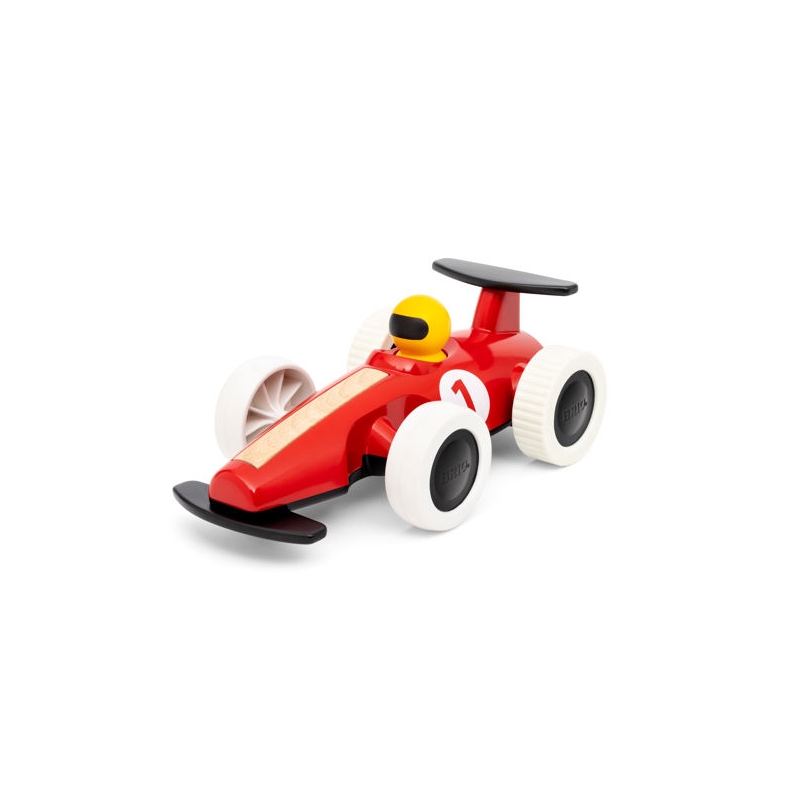 Grande voiture de course à rétrofriction