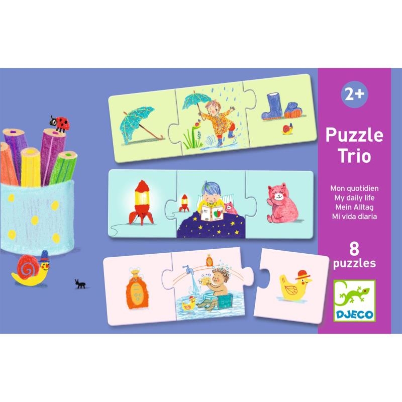 Puzzle trio - Mon quotidien