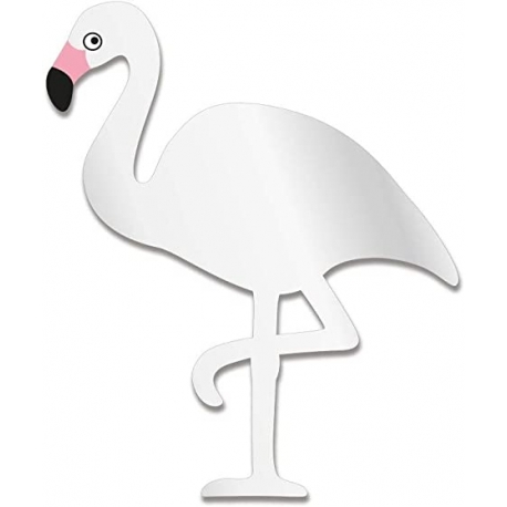 Miroir enfant flamant rose