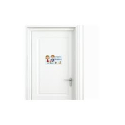 Plaque de porte enfant -  Chambre des jumeaux