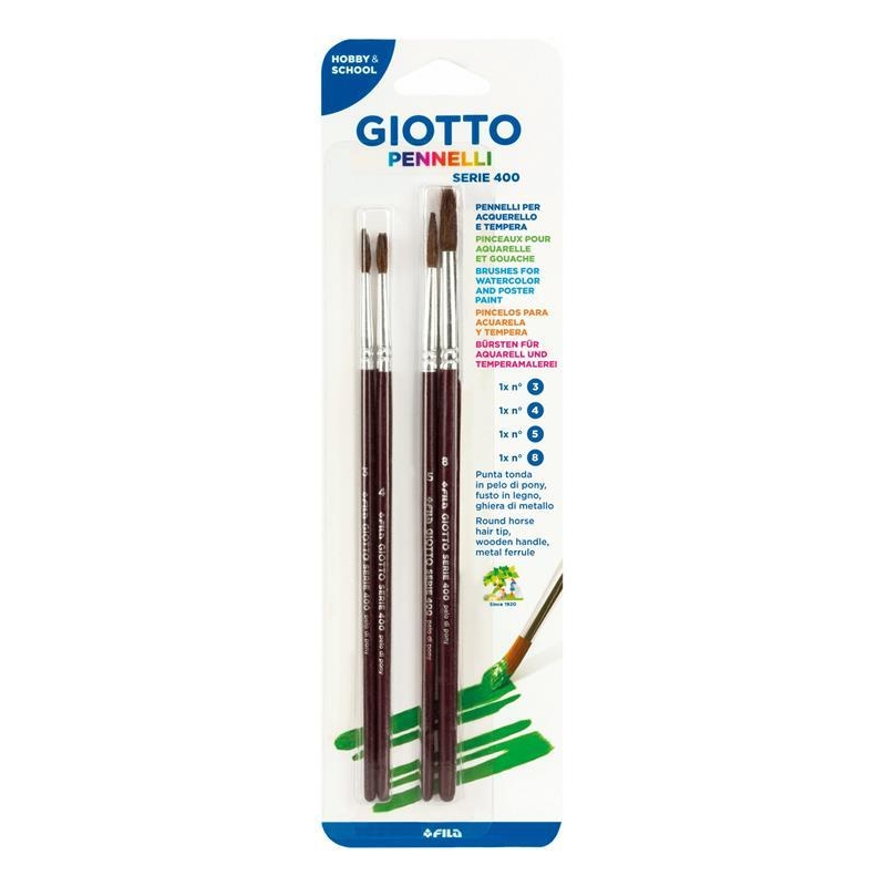 Giotto - 4 Pinceaux