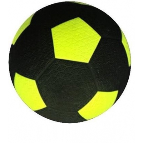 Ballon de football jaune