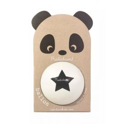Ratatam - Ballon panda blanc 12 cm