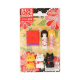 Gommes puzzle Iwako - Kokeshi et chats