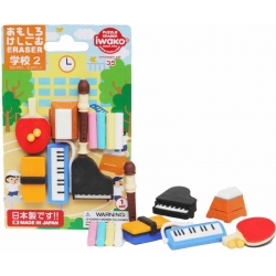 Gommes puzzle Iwako - Set école 2