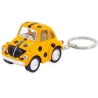 Porte-clé voiture Beetle pois à friction