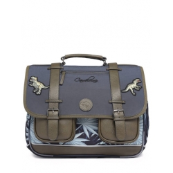 Grand cartable - Grey tropical