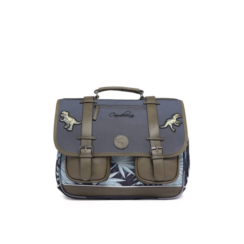 Grand cartable - Grey tropical