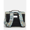 Grand cartable - Green flowers 2023