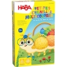 Petites chenilles multicolores
