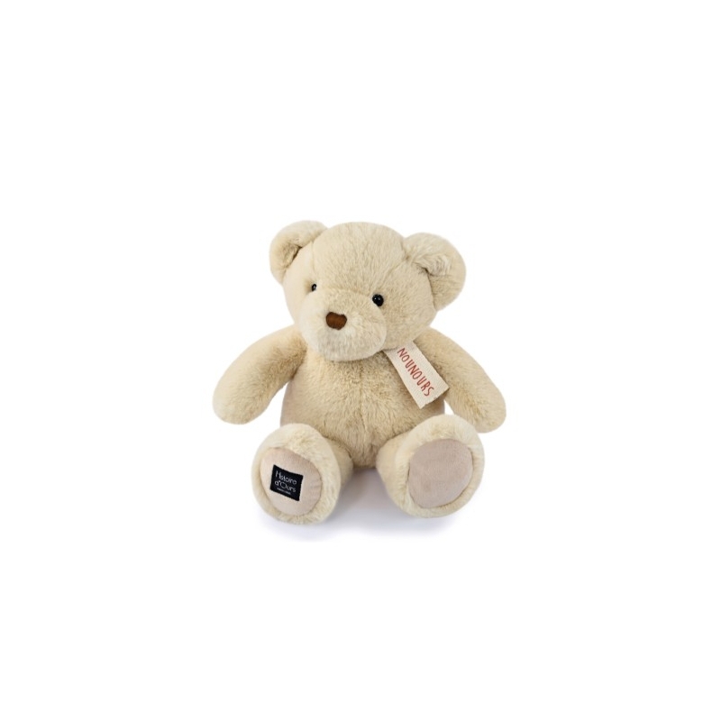 Le nounours - Ours vanille 28 cm
