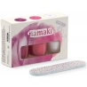 Coffret 3 vernis - Framboise, fuchsia, blanc nacré