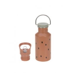 Gourde en inox - Happy prints caramel