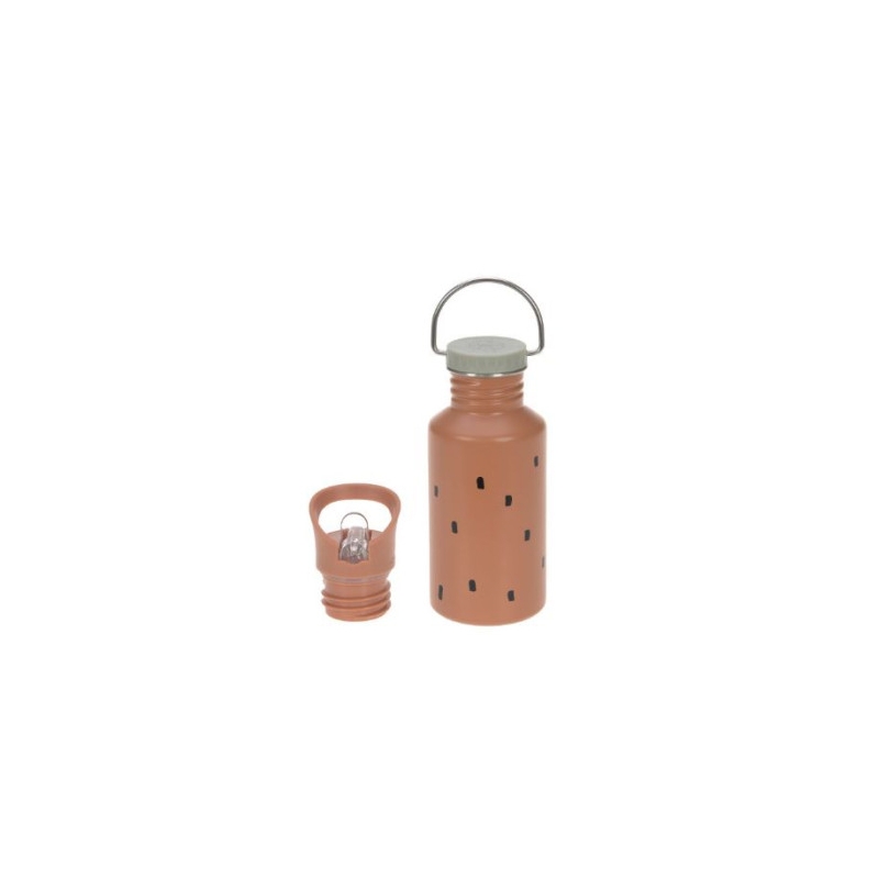 Gourde en inox - Happy prints caramel