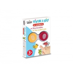 Set de 6 encreurs à doigts